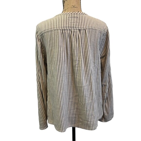 Current Elliott Cottage French Country Smocked Pop Over Blouse Size 2 - Picture 6 of 10